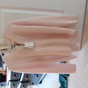 Pink V neck Cashmere Sweater